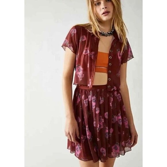 FREE PEOPLE - Florence Mesh Set size Small - Picture 1 of 10